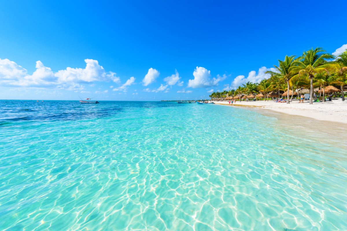 view of Akumal beach